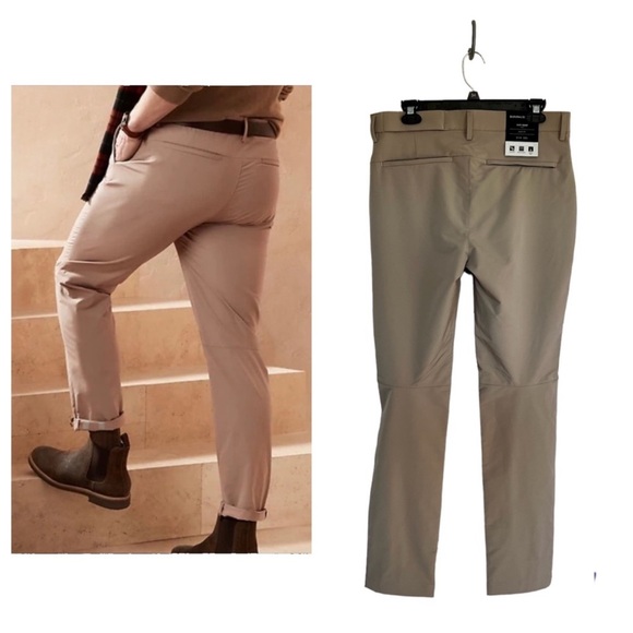 NWT Men’s Banana Republic Slim City Pant in Moonstone 31x32 - Picture 2 of 10